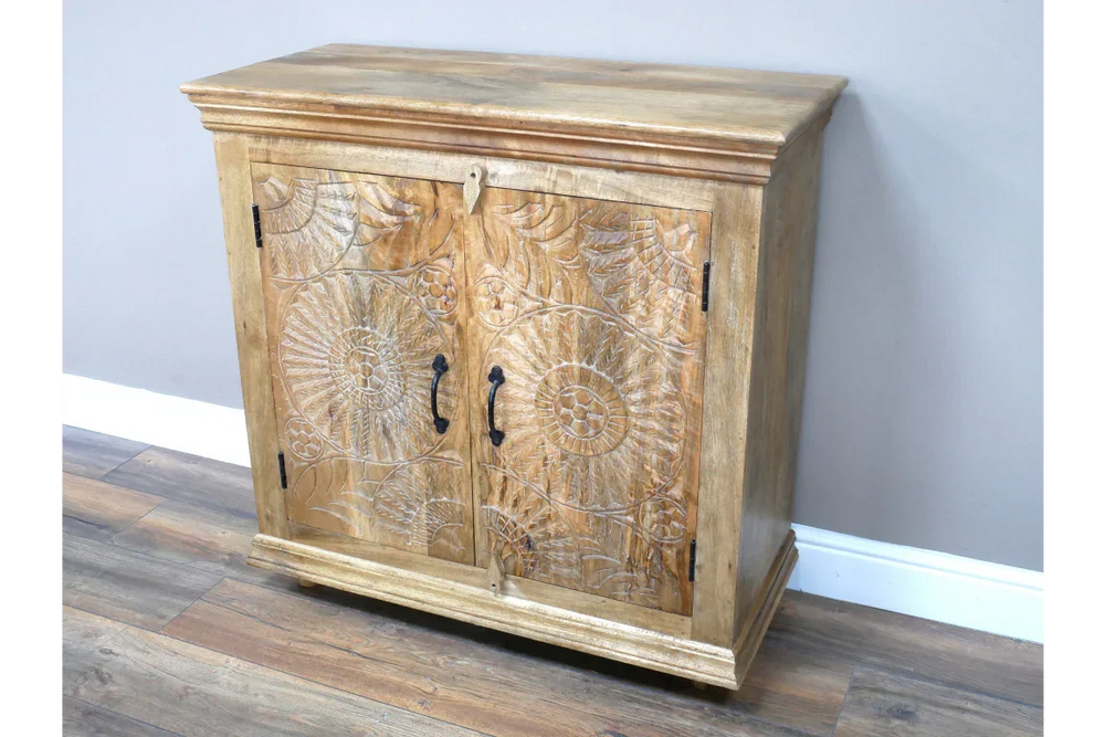 Carved Cabinet - 8976
