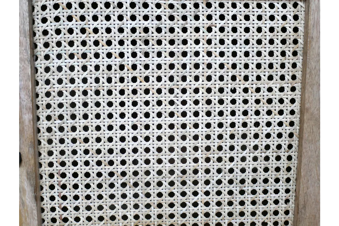 Large Rattan Storage Cabinet - 8980