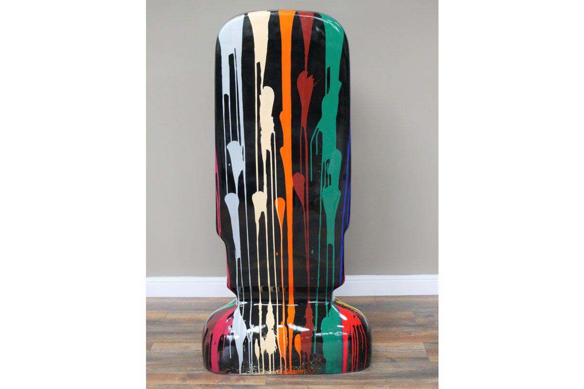 Multi Colour Easter Island Head*