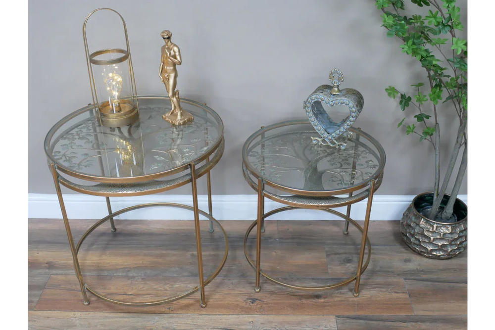 Set Of 2 Side Tables - 9133