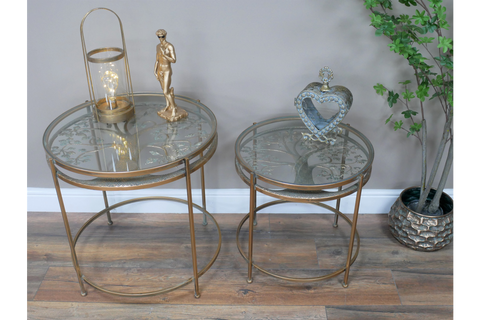 Set Of 2 Side Tables - 9133