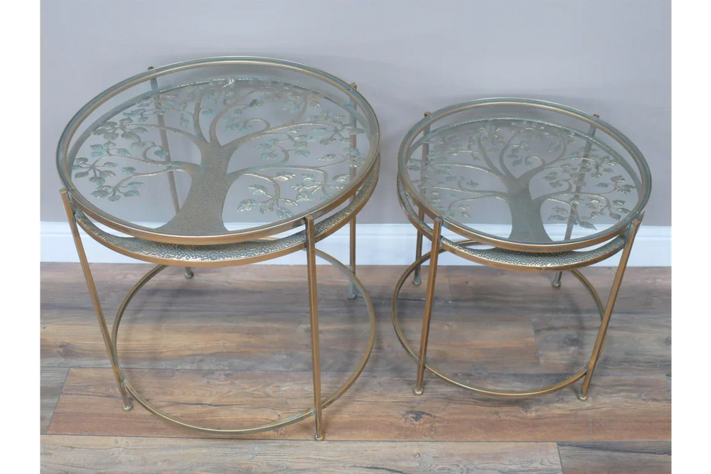 Set Of 2 Side Tables - 9133