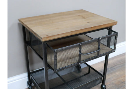 Industrial Bedside Cabinet
