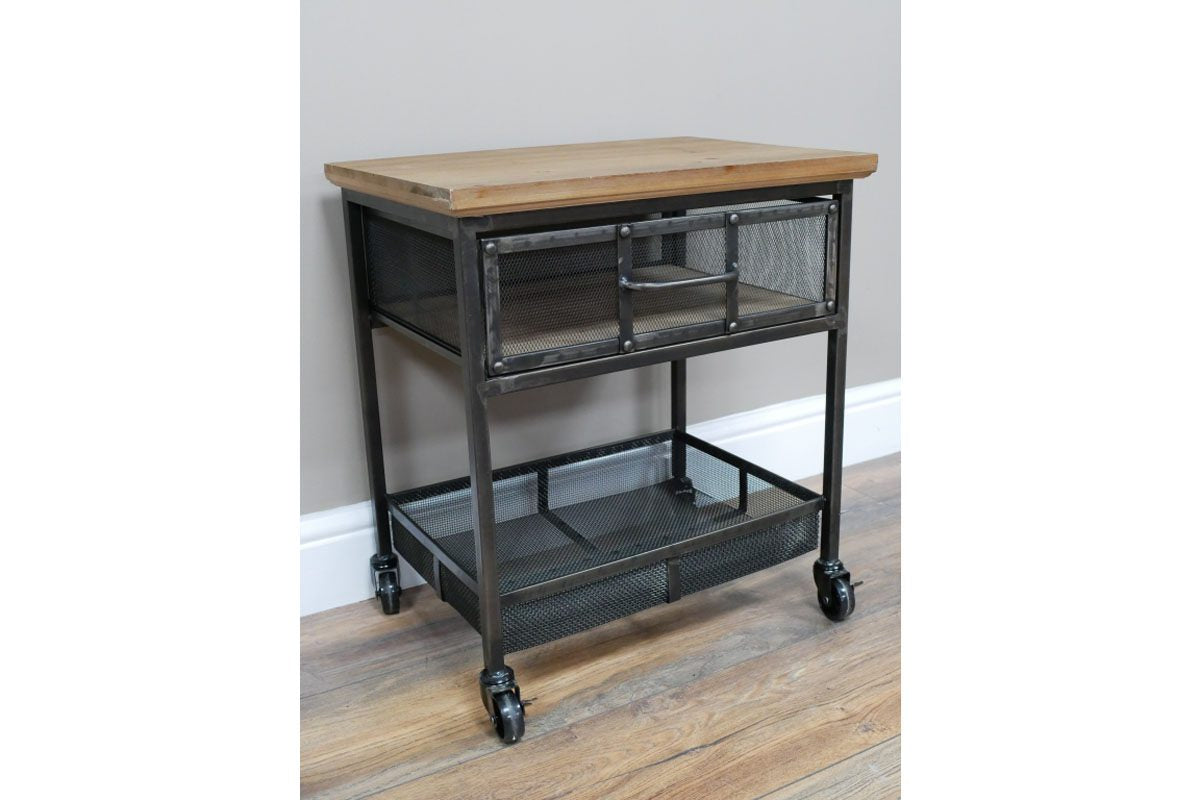 Industrial Bedside Cabinet