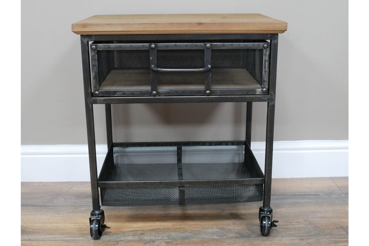 Industrial Bedside Cabinet