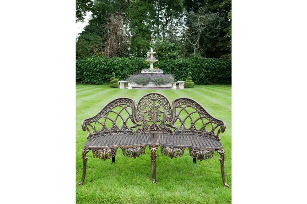 Aluminium Bench - Bronze Finish - 9290