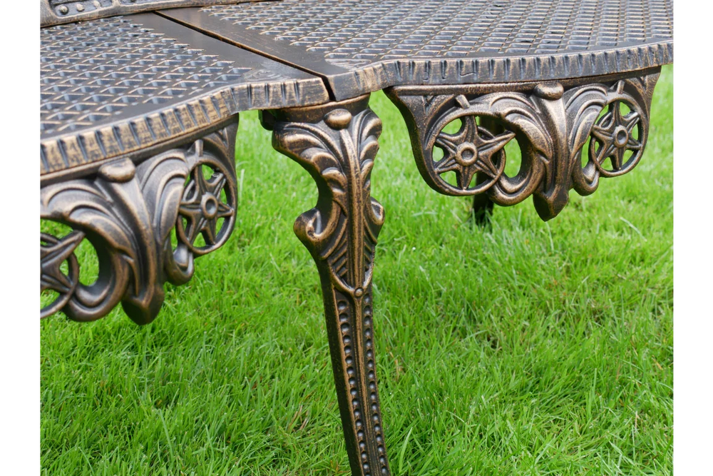 Aluminium Bench - Bronze Finish - 9290