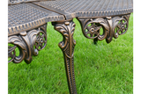 Aluminium Bench - Bronze Finish - 9290