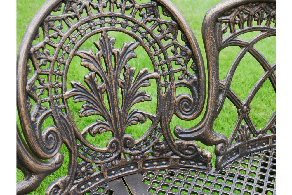 Aluminium Bench - Bronze Finish - 9290