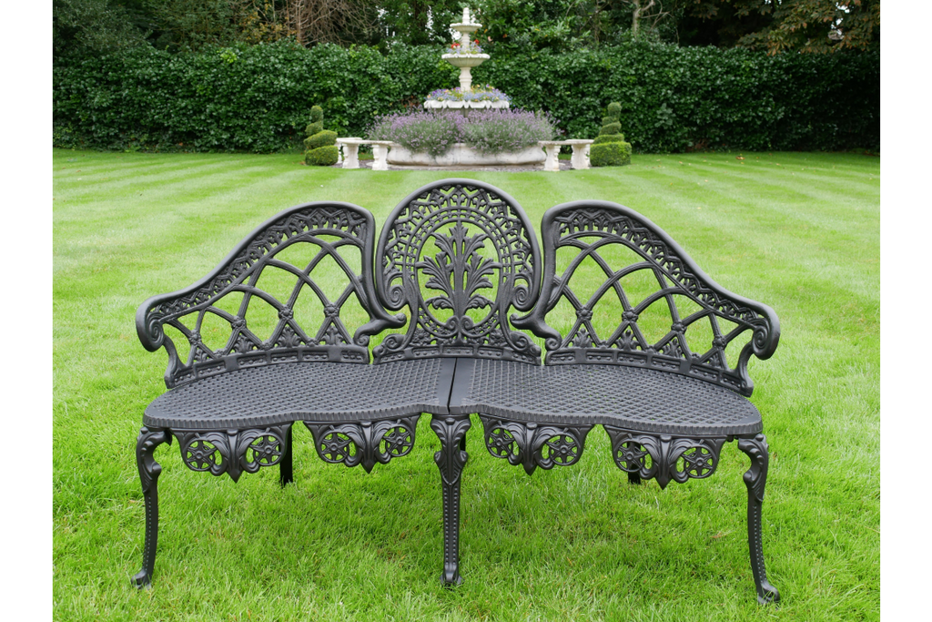 Aluminium Bench - Black Finish - 9291