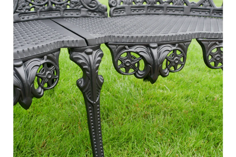 Aluminium Bench - Black Finish - 9291