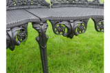 Aluminium Bench - Black Finish - 9291