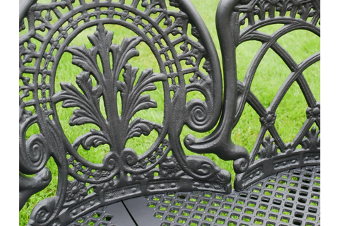 Aluminium Bench - Black Finish - 9291