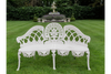 Aluminium Bench - White Finish - 9292