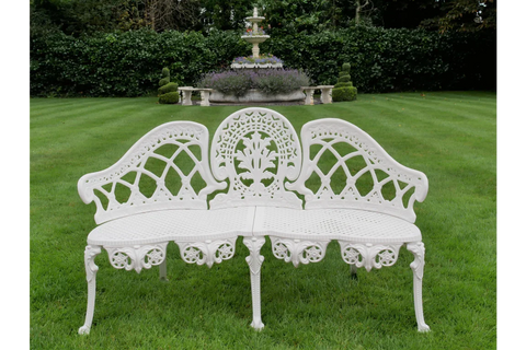 Aluminium Bench - White Finish - 9292