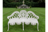 Aluminium Bench - White Finish - 9292