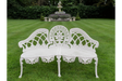 Aluminium Bench - White Finish - 9292