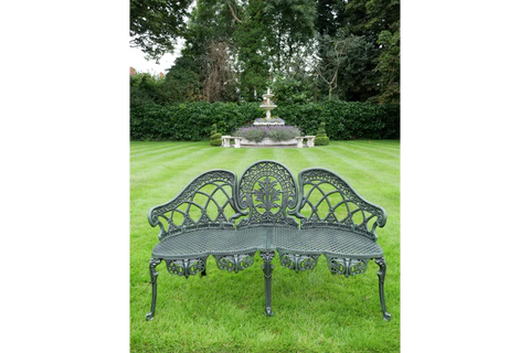 Aluminium Bench - Green Finish - 9293