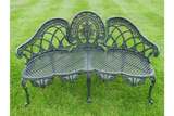 Aluminium Bench - Green Finish - 9293
