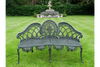 Aluminium Bench - Green Finish - 9293