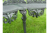 Aluminium Bench - Green Finish - 9293