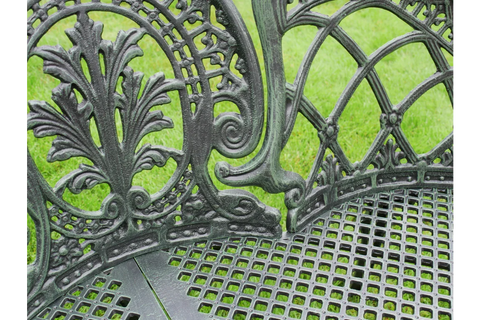 Aluminium Bench - Green Finish - 9293