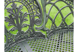 Aluminium Bench - Green Finish - 9293