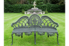 Aluminium Bench - Green Finish - 9293