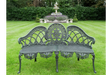 Aluminium Bench - Green Finish - 9293