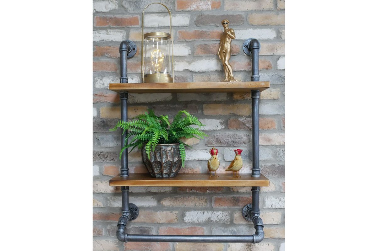 Pipe Shelves
