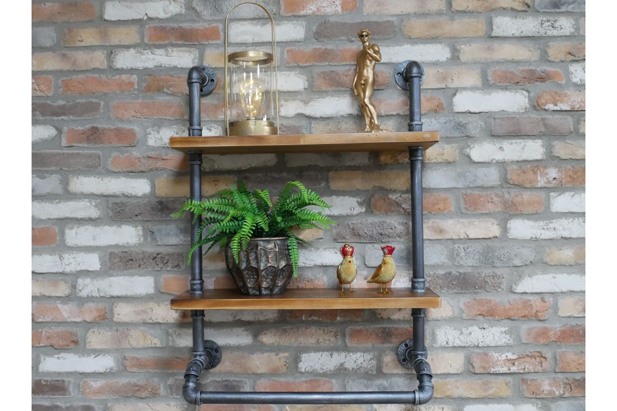 Pipe Shelves