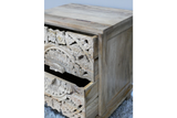 Carved Bedside - 9706