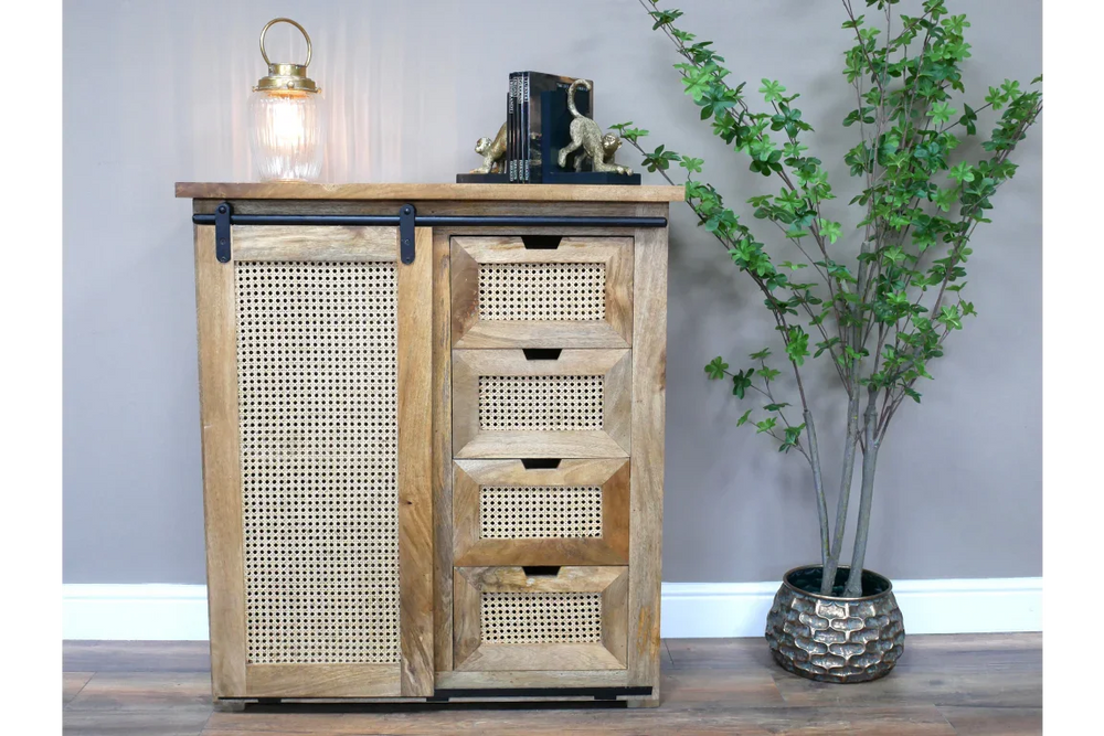 Rattan Storage Cabinet - 9711