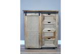 Rattan Storage Cabinet - 9711