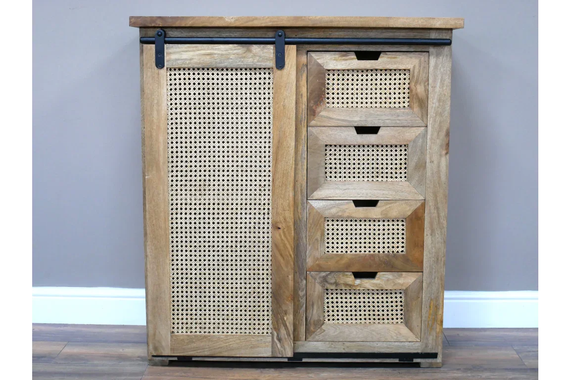 Rattan Storage Cabinet - 9711