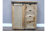 Rattan Storage Cabinet - 9711