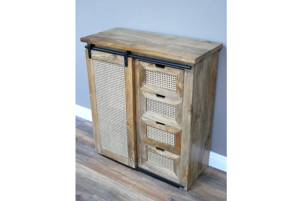 Rattan Storage Cabinet - 9711