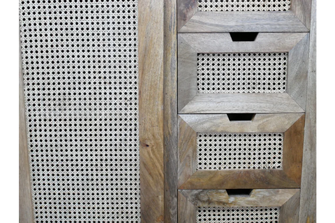 Rattan Storage Cabinet - 9711