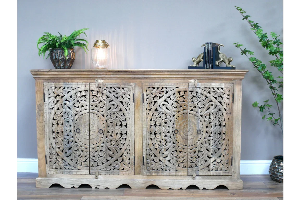 Carved Cabinet - 9712