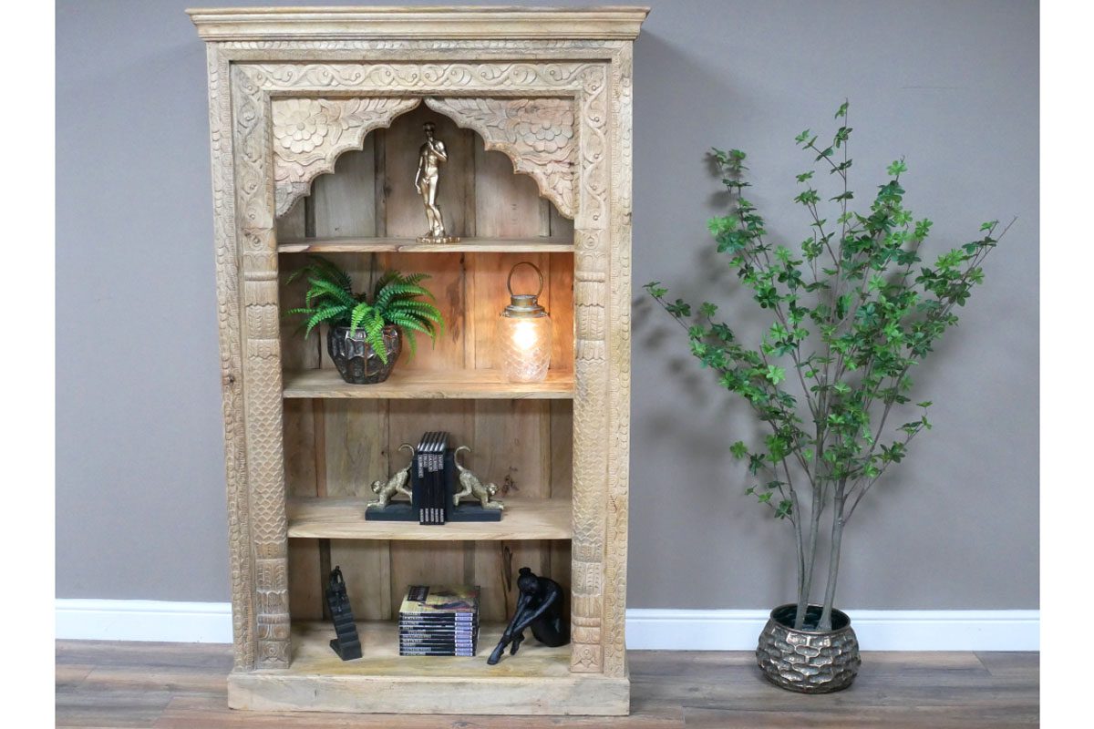 Carved Bookcase