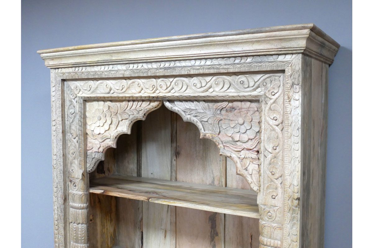 Carved Bookcase