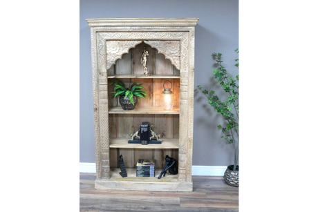 Carved Bookcase - 9714