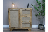 Rattan Storage Cabinet - 9718