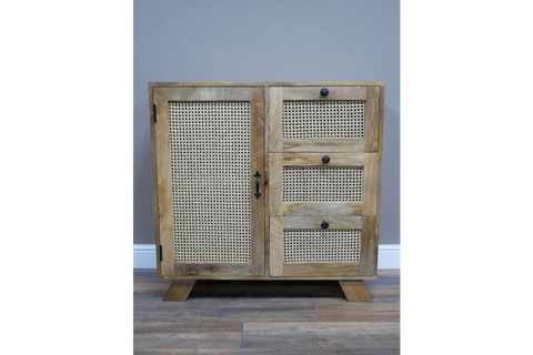 Rattan Storage Cabinet - 9718