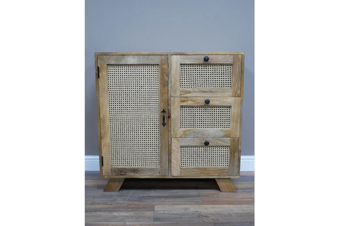 Rattan Storage Cabinet - 9718