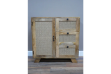 Rattan Storage Cabinet - 9718