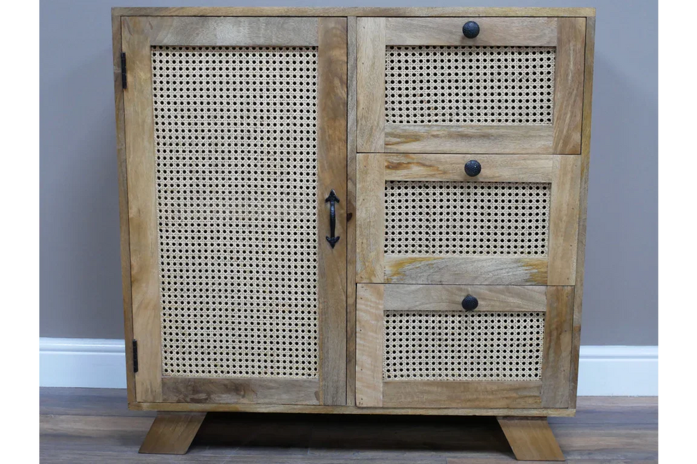 Rattan Storage Cabinet - 9718