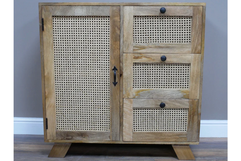 Rattan Storage Cabinet - 9718