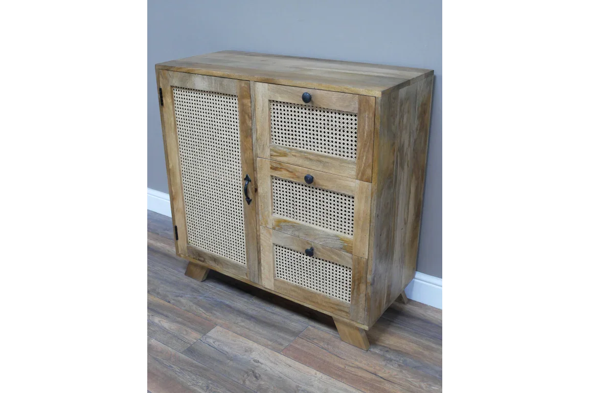 Rattan Storage Cabinet - 9718