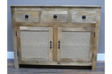 Rattan Storage Cabinet - 9719